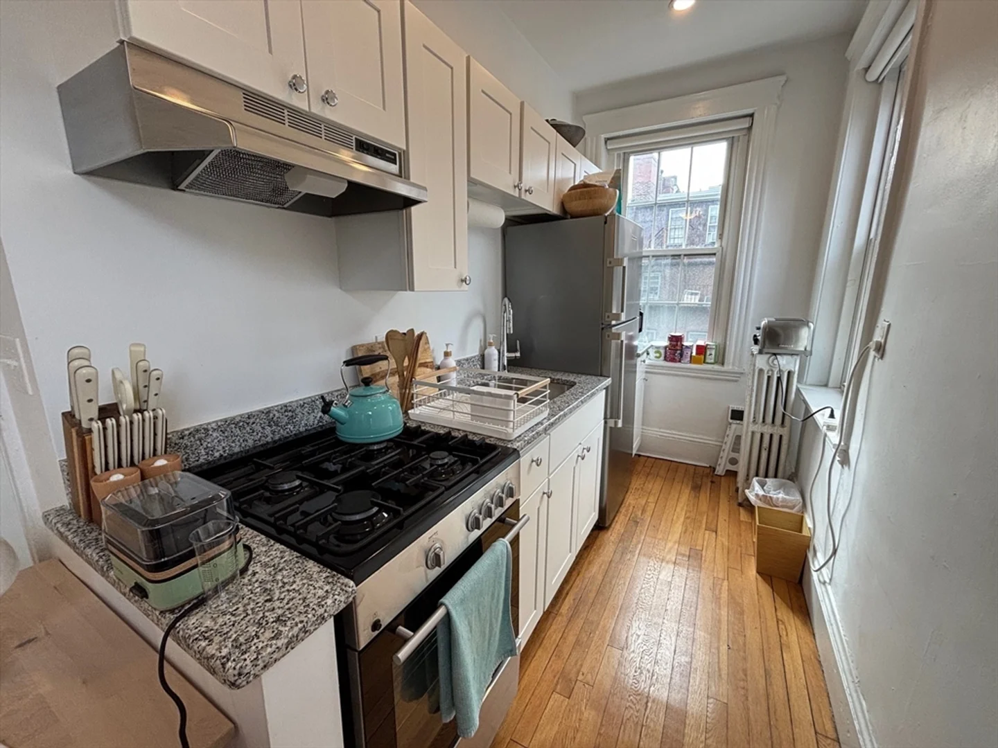 Affordable studio apartment with essential features in 