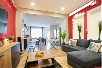 Stanza privata in 131 Rue Roger Salengro, 59110 La Madeleine, France, immagine 9 di 20