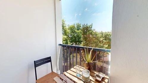 Habitación privada en Tour B8, 275 Rte de Seysses, 31100 Toulouse, France, imagen 12 de 17