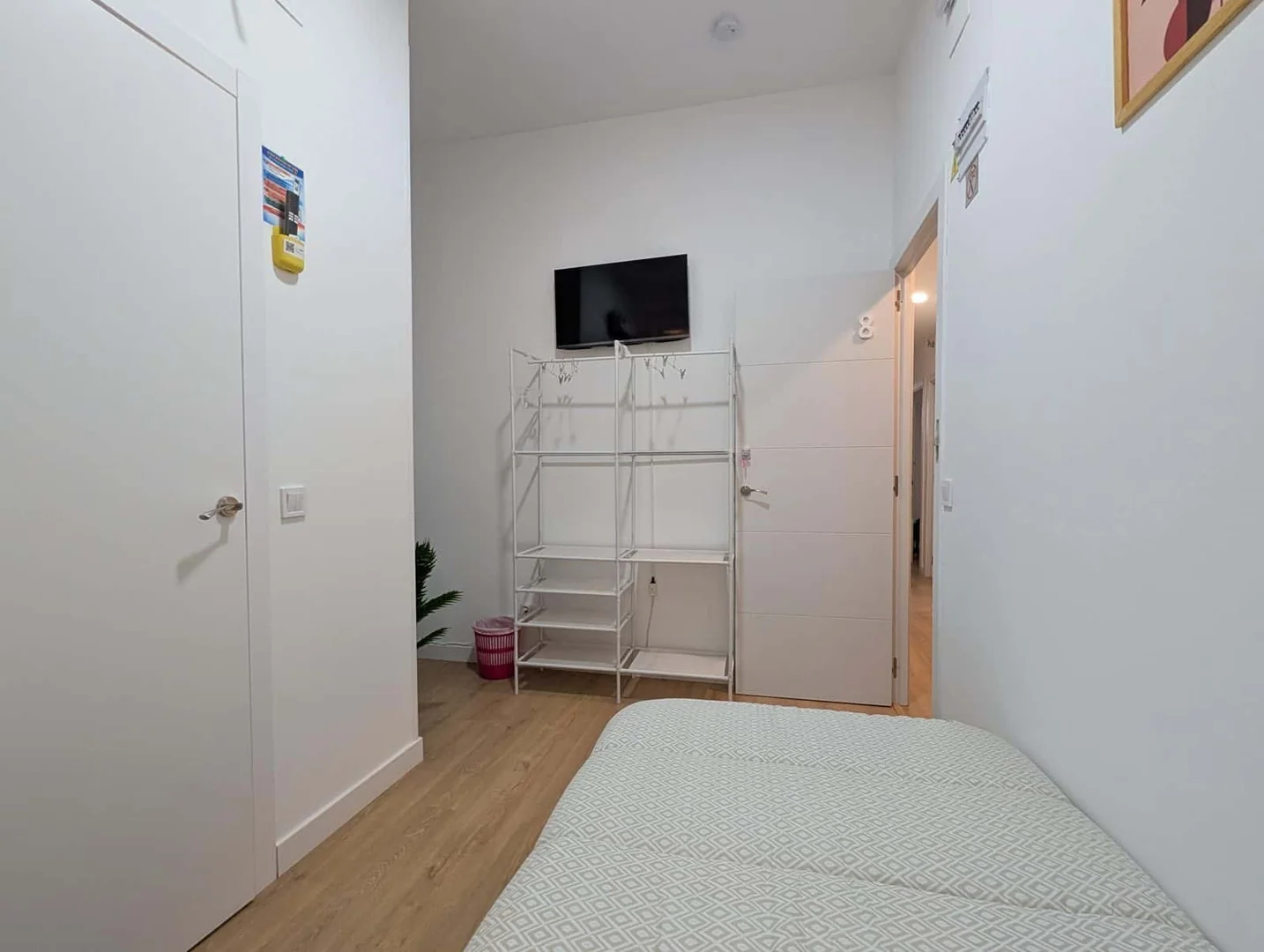 Habitación estudiantil amplia y cómoda en 