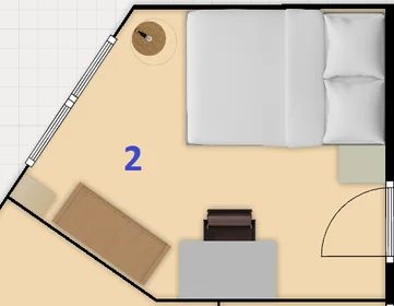 Private room at Allée Xavier Bichat, image 16 of 19