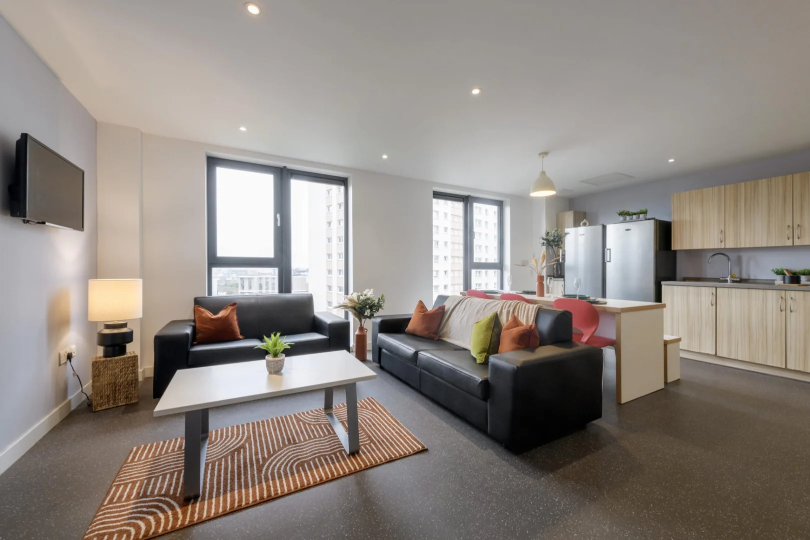 Habitación acogedora para estudiantes disponible en 