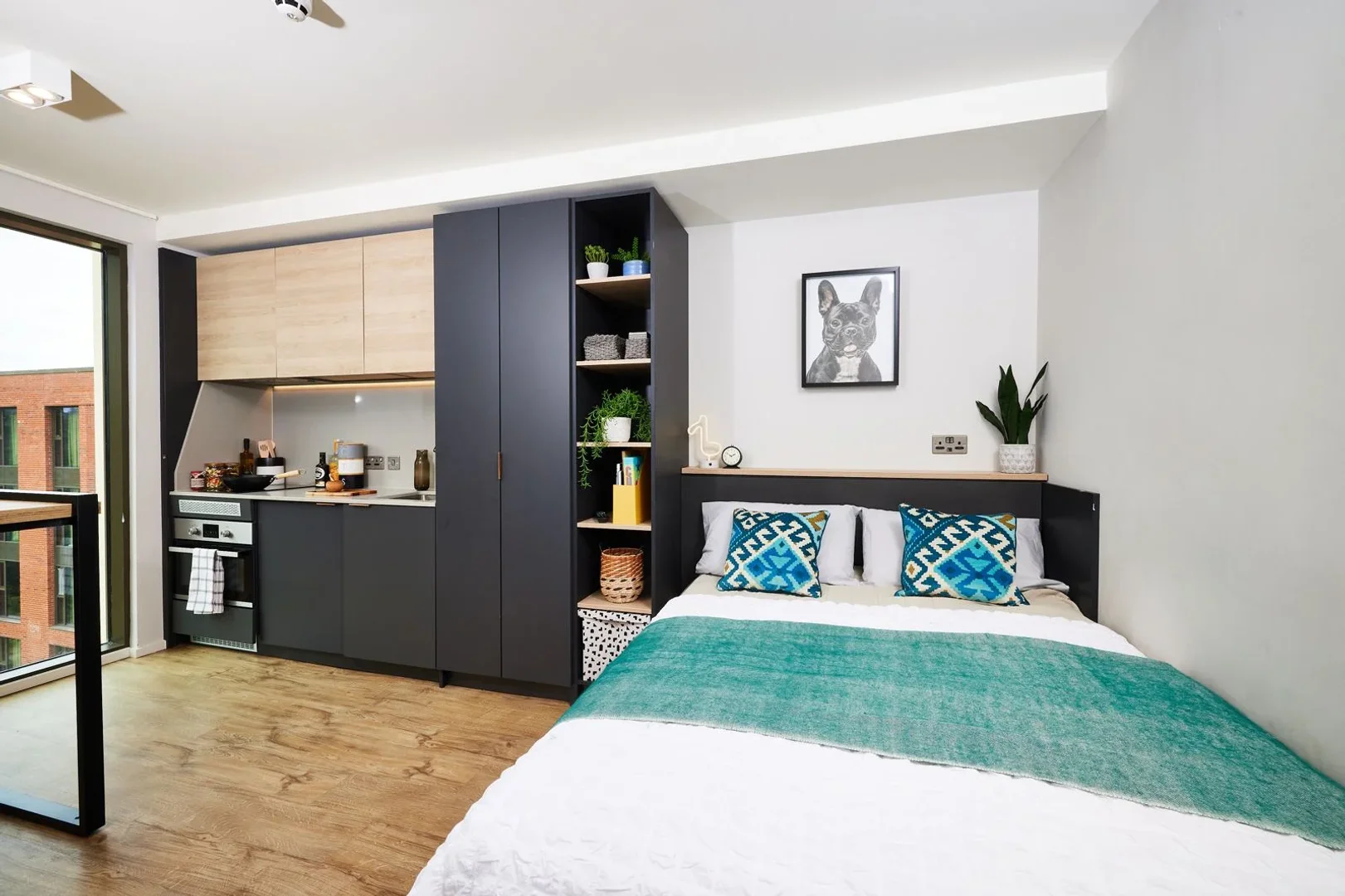 Erschwingliche Studiowohnung mit wesentlicher Ausstattung in 