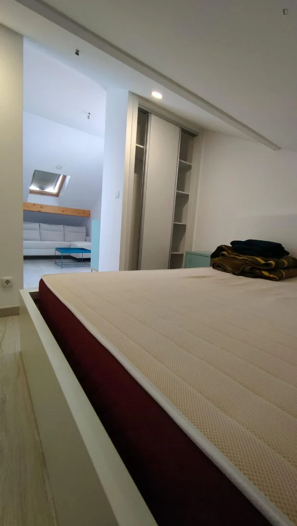 Estudio para estudiantes con excelentes conexiones de transporte en 
