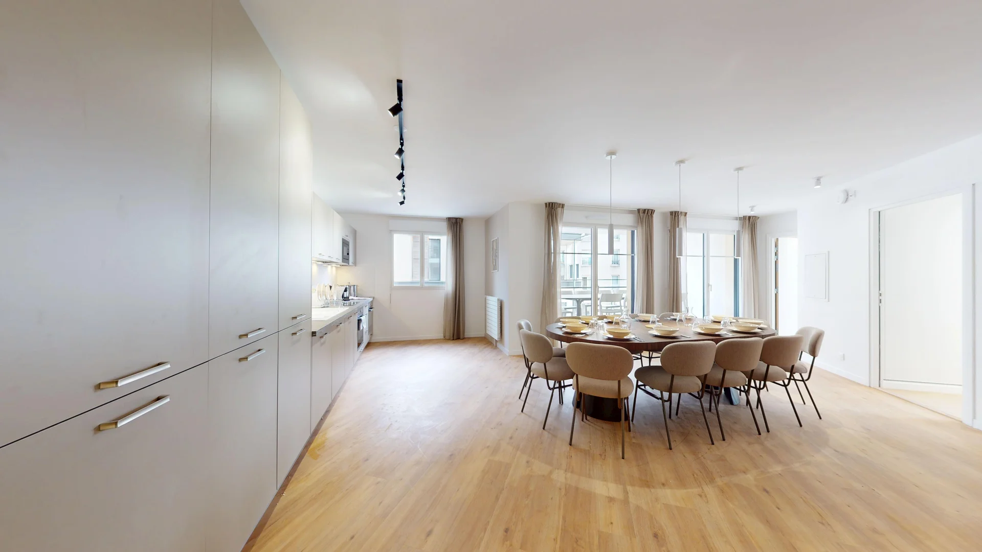 Habitación para estudiantes en  con modernas comodidades
