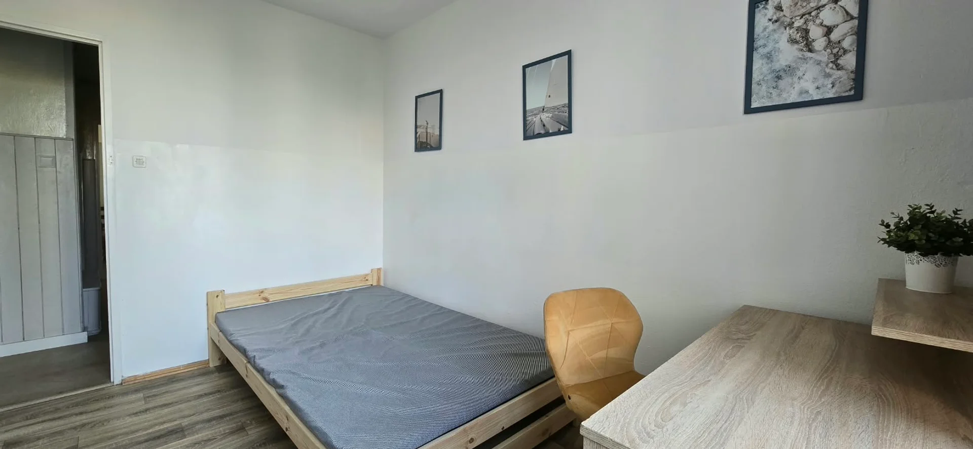 Chambre d'étudiant confortable et spacieuse dans
