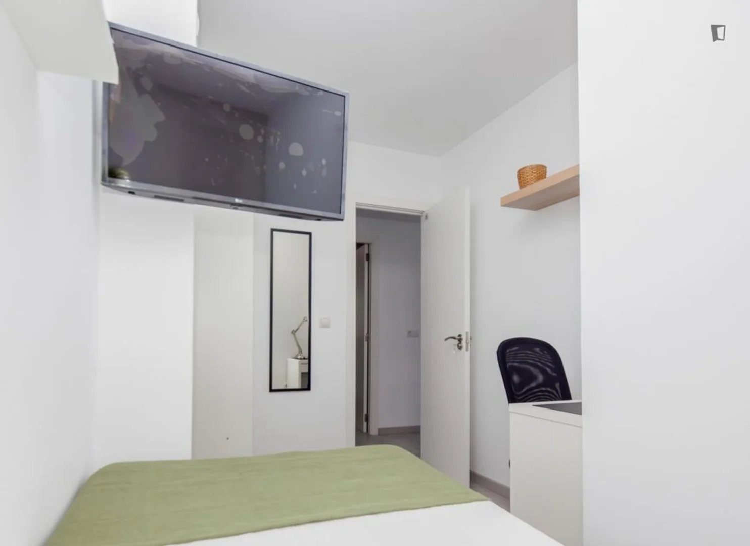 Quarto acolhedor para estudantes disponível em 