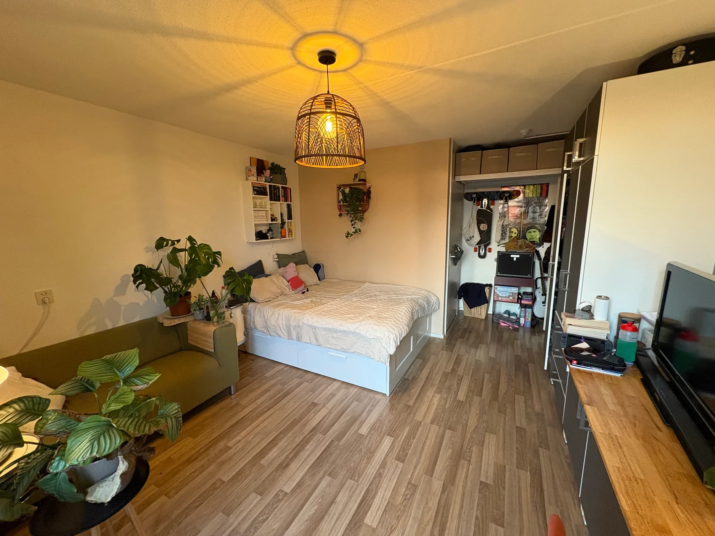 Comfortable and spacious student room in 