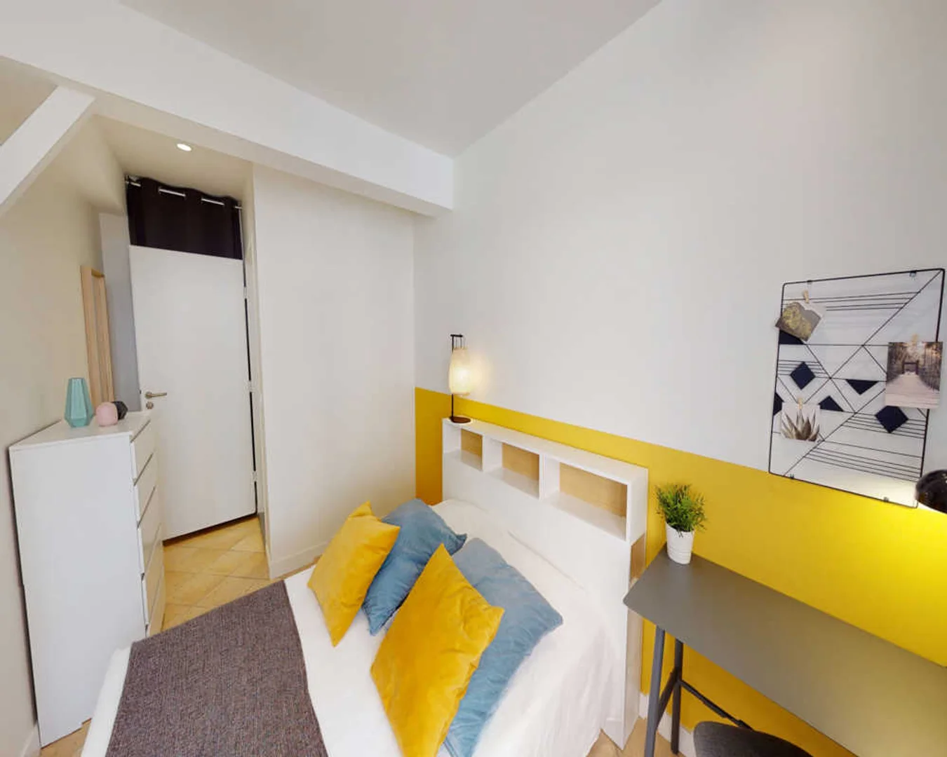 Chambre d'étudiant bon marché à proximité du campus dans 
