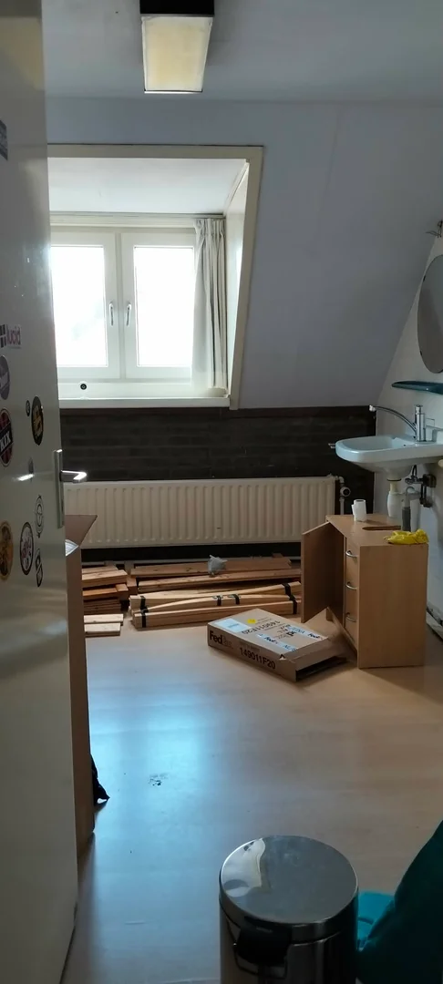 Affordable room for students with ample lighting in 