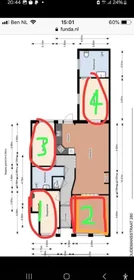 Chambre privée à Oudemansstraat, image 8 de 9