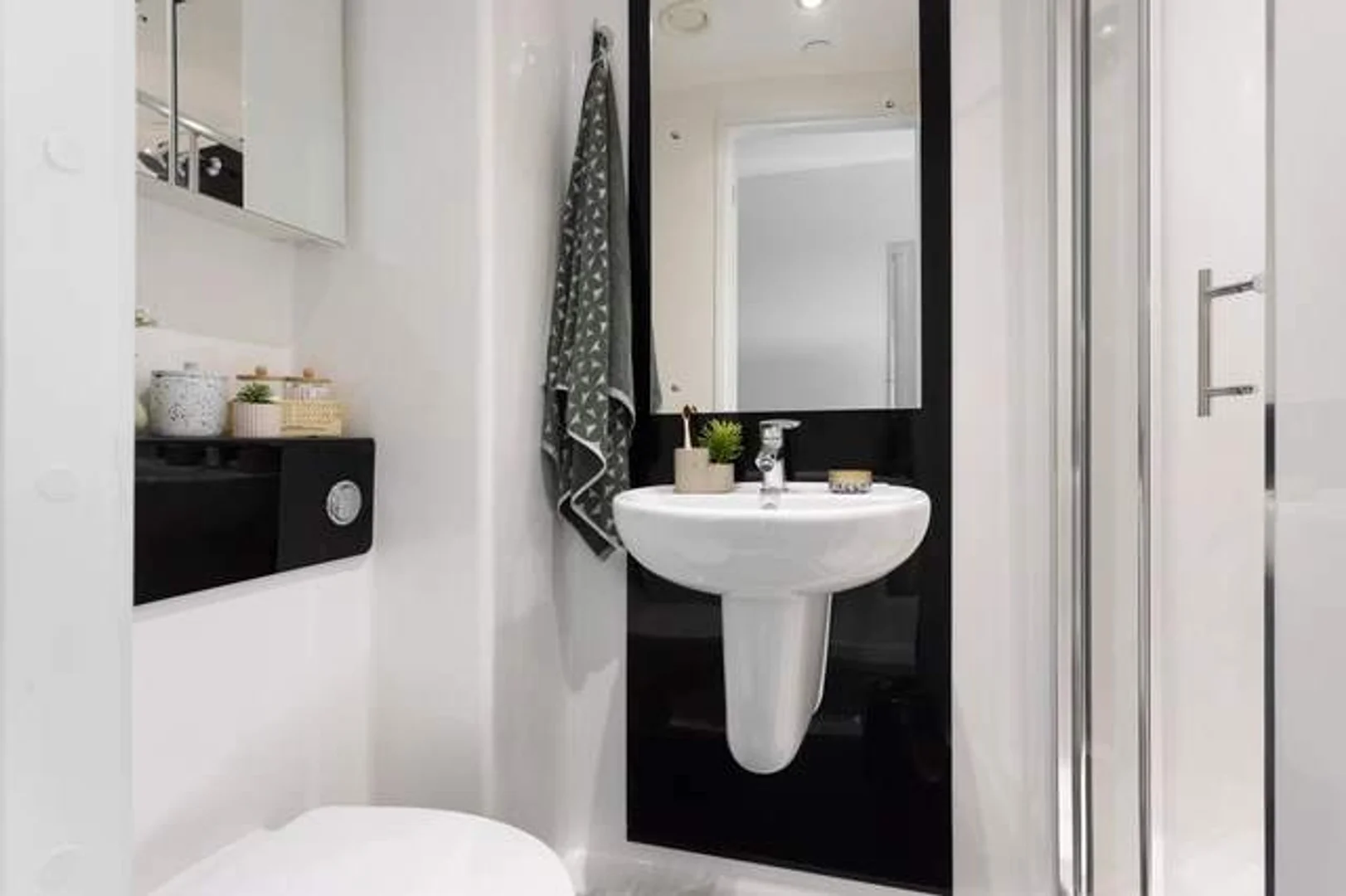 Quarto amigo do estudante em  com comodidades modernas