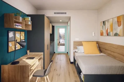 Studio im Wohnheim in der Zaragoza, bild 1 von 15