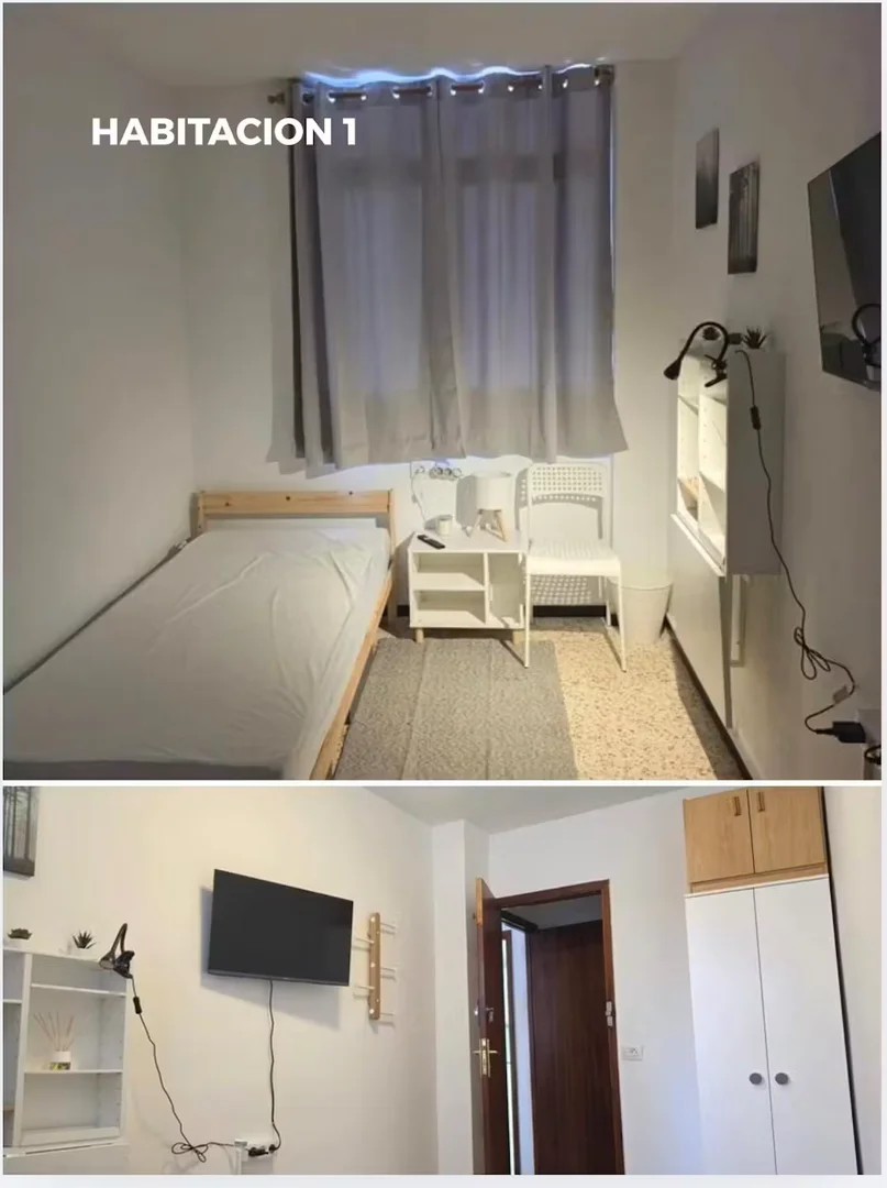 Zimmer in Studentenwohnung in  zu vermieten, voll möbliert