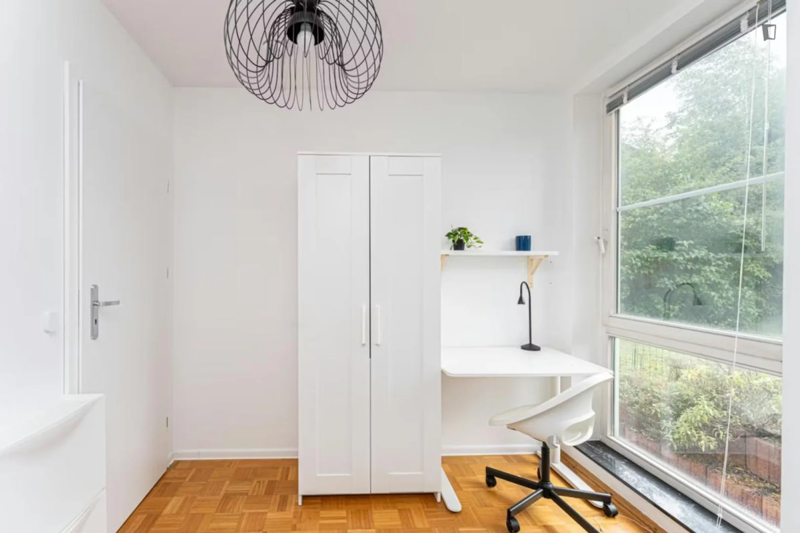 Affordable room for students with ample lighting in 