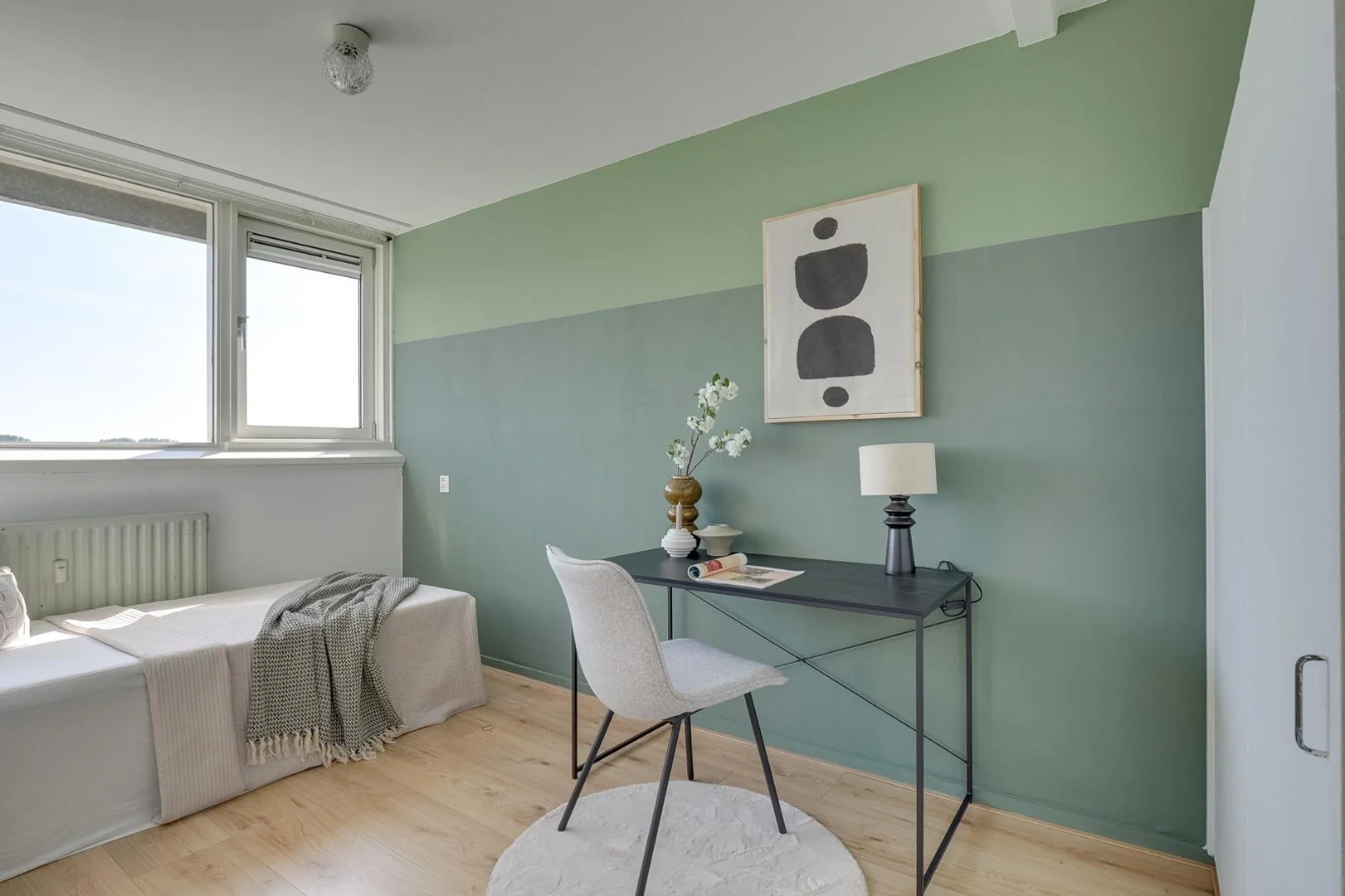 Chambre à louer dans un appartement d'étudiant à , entièrement meublée