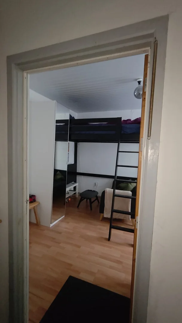 Chambre à louer dans un appartement d'étudiant à , entièrement meublée