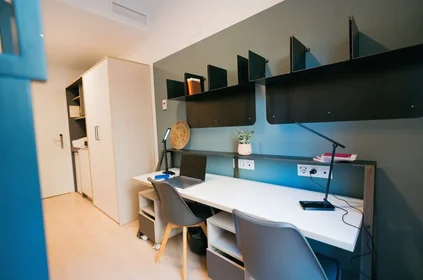 Mehrbettzimmer im Wohnheim in der Calle Nuestra Señora de la Salud 11, bild 3 von 15