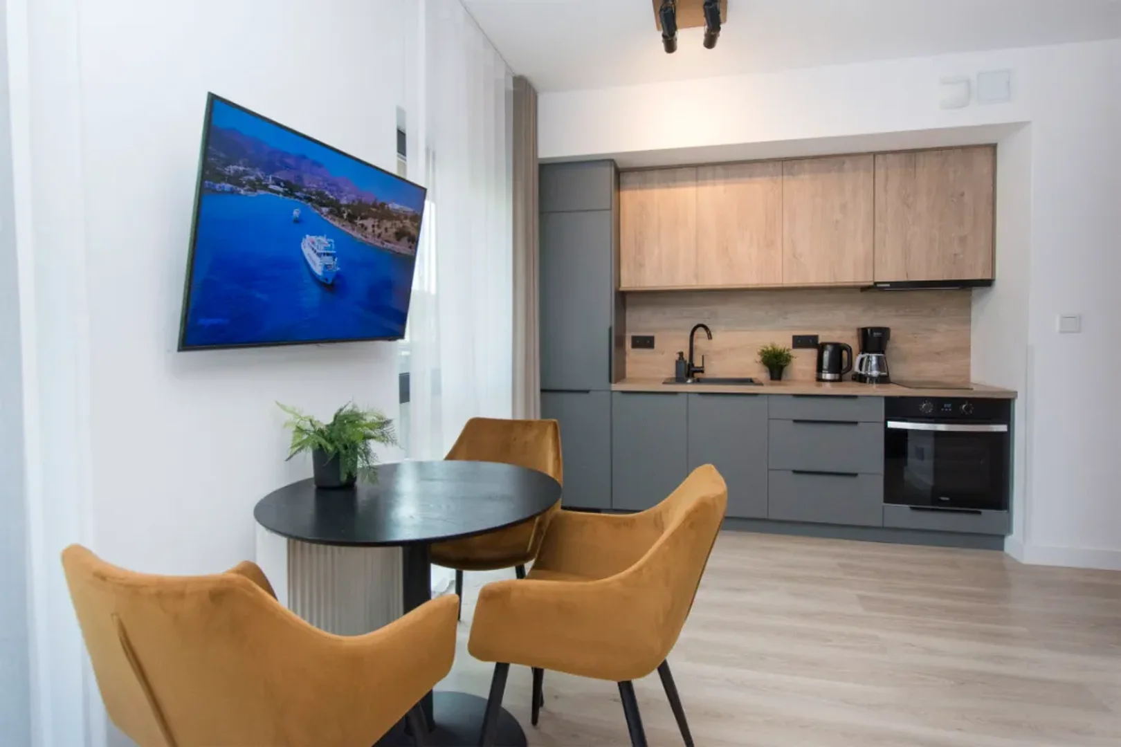 Chic studio apartment near campus in 
