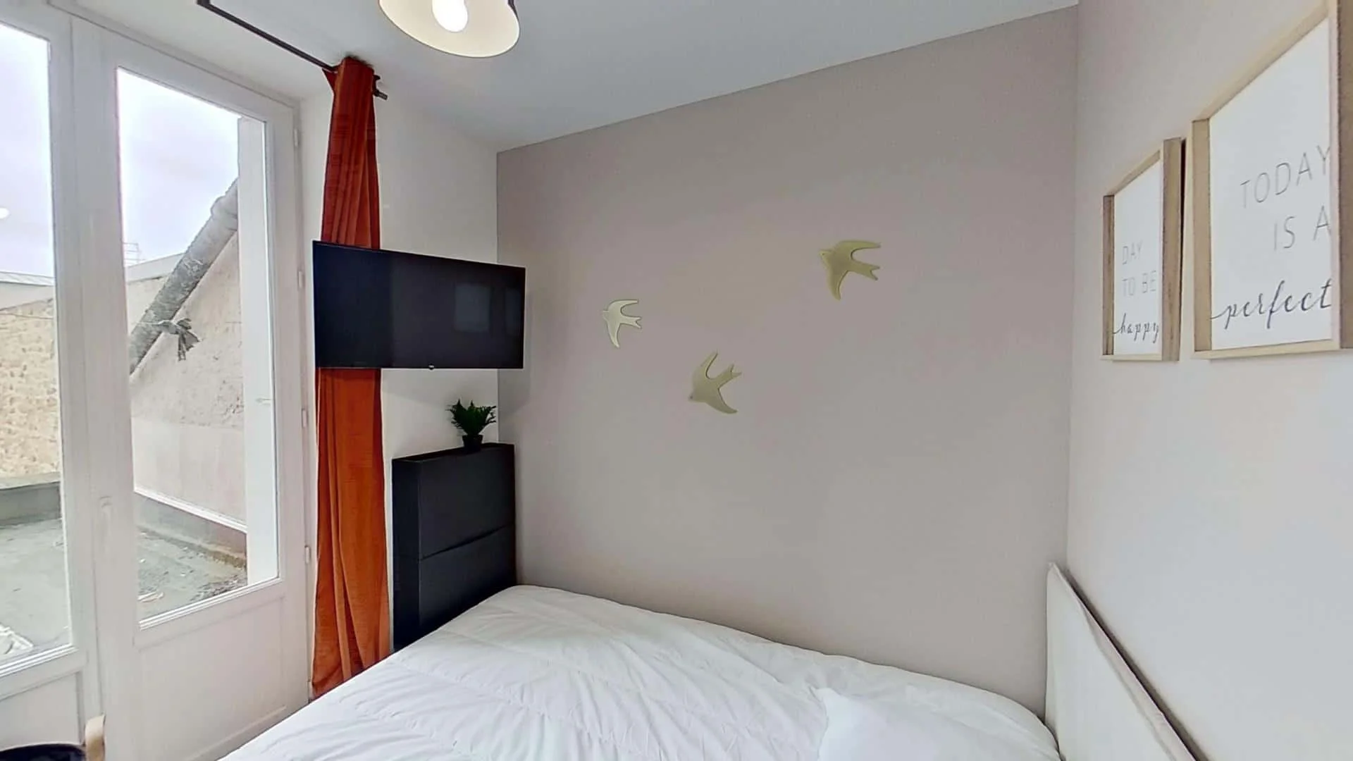 Quarto de estudante funcional perfeito para estudar em 
