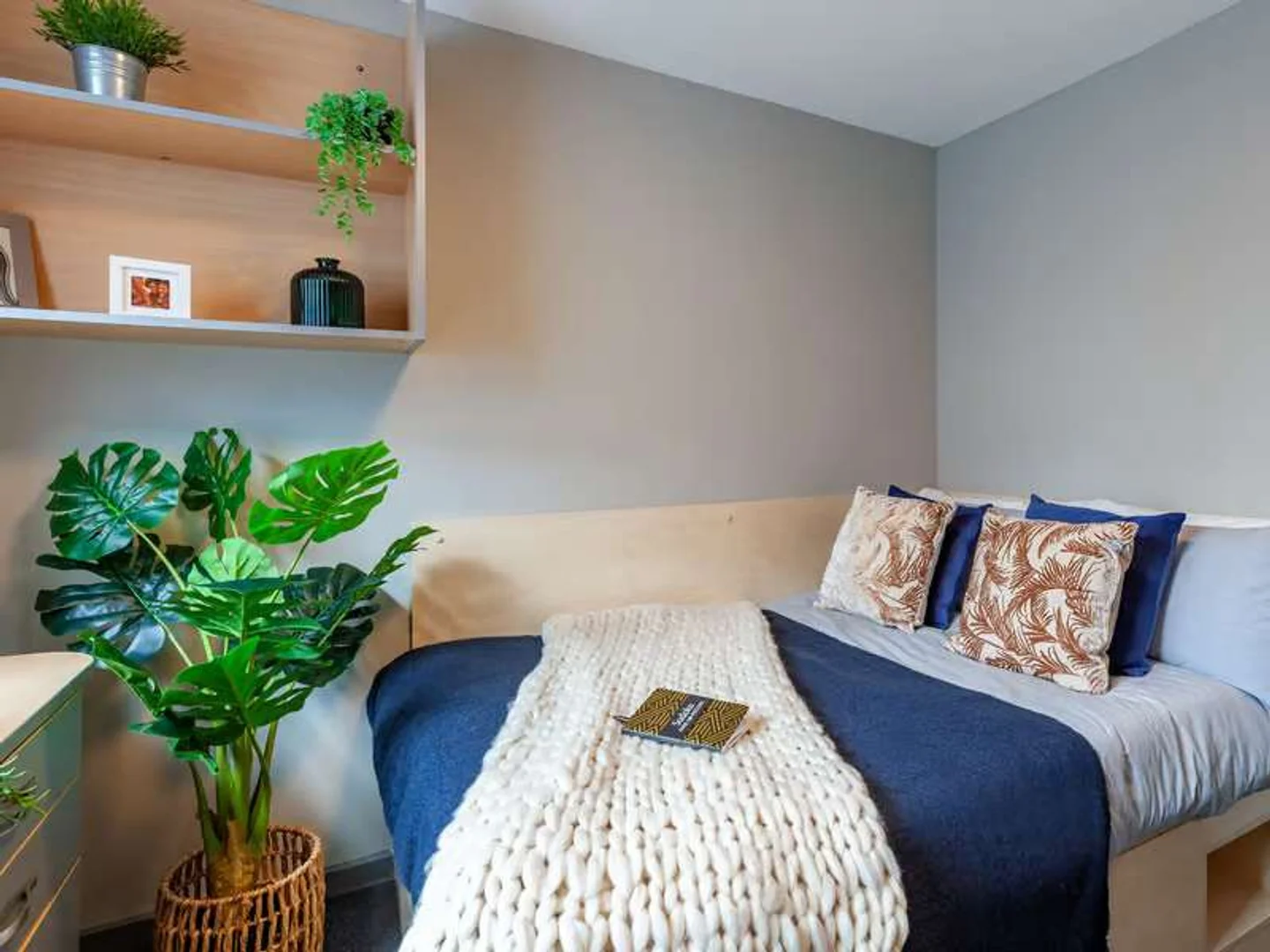Student-friendly room in  with modern amenities