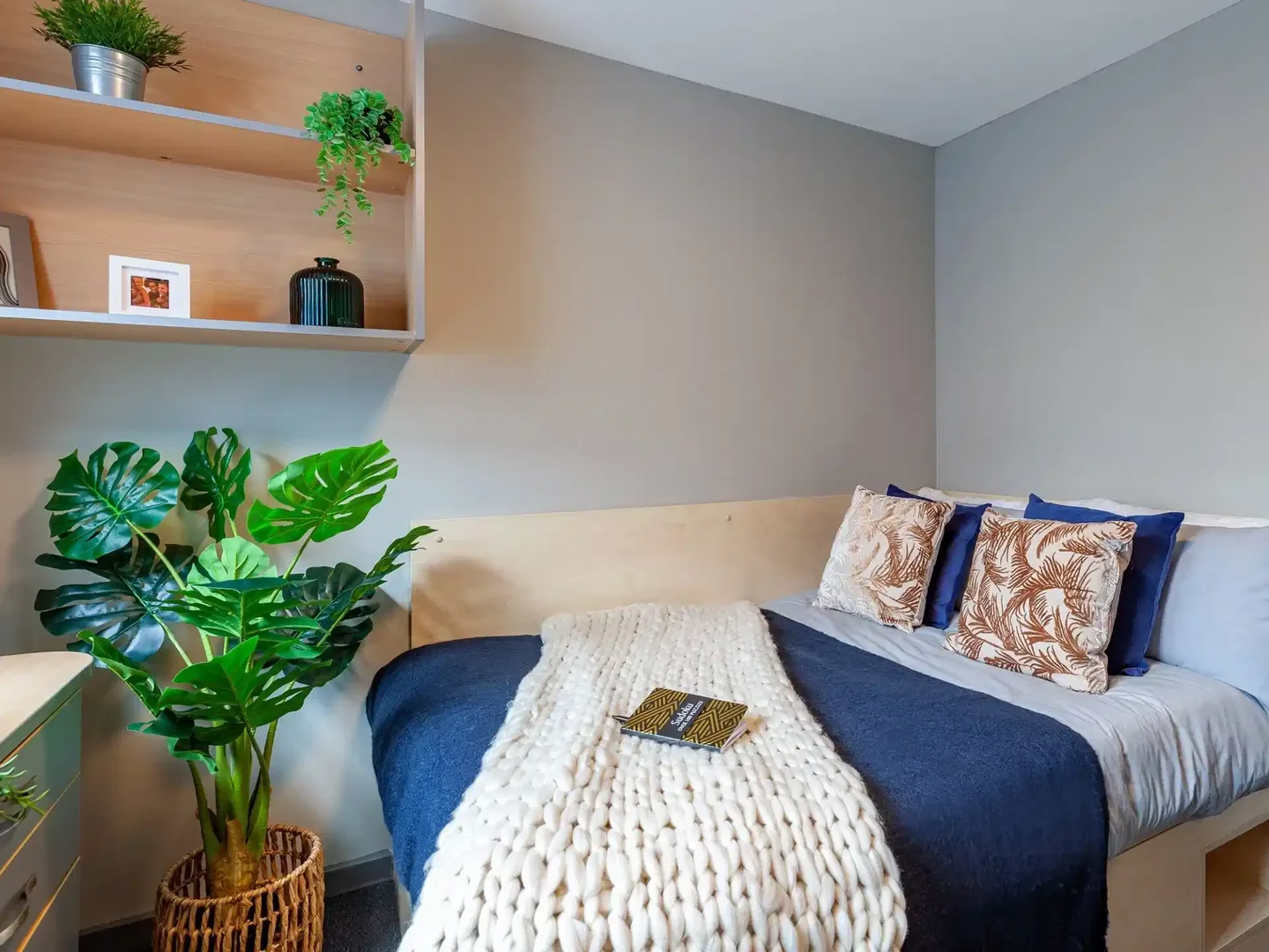 Quarto de estudante funcional perfeito para estudar em 