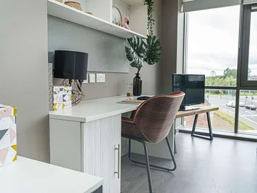 私人房间 在住宅内 在 165 Castlebank Street, Glasgow, G11 6EU, 29的图像24