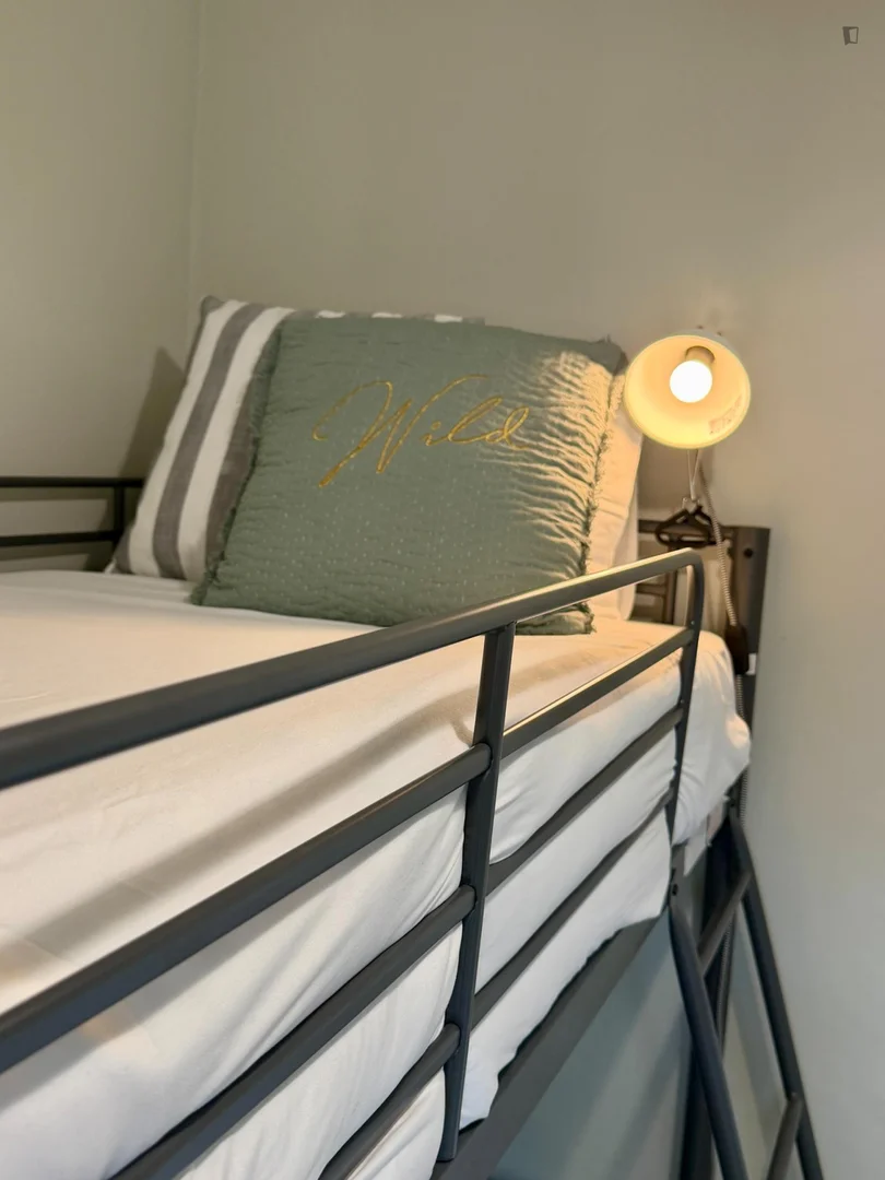 'de öğrenci dairesinde, tamamen mobilyalı kiralık oda