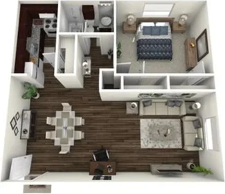 Habitación en alquiler con cama doble {area}
