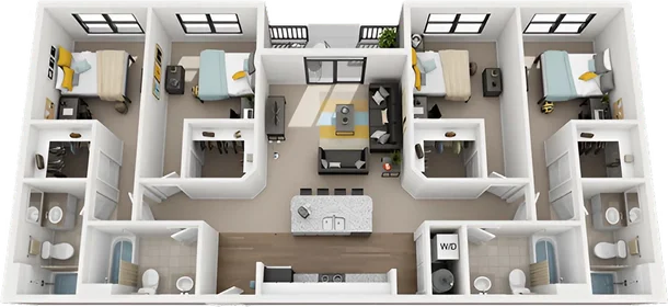 Privatzimmer in der Pulaski Street, bild 1 von 10