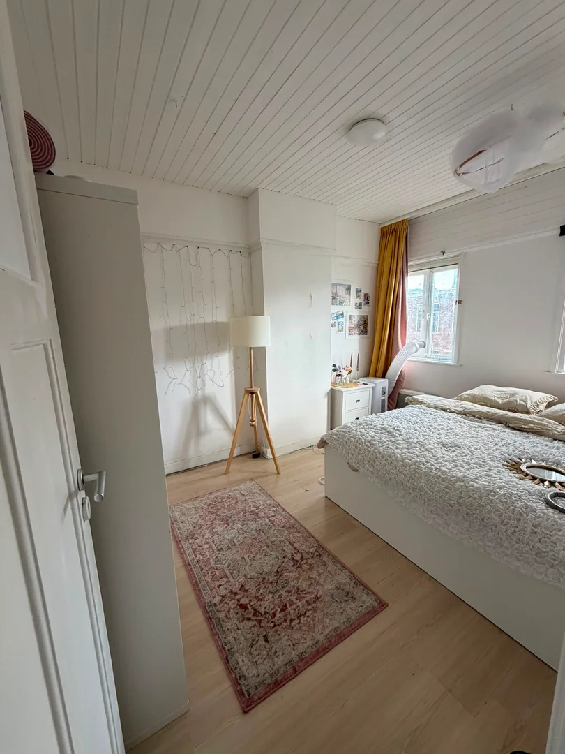Affordable room for students with ample lighting in 