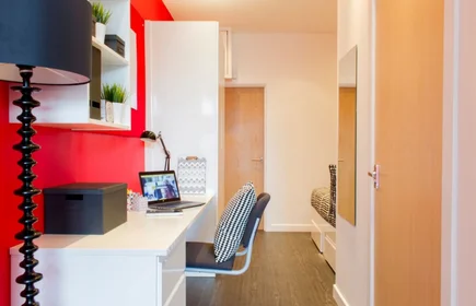 Habitación privada en residencia en Vere St, Cardiff CF24 3DS, United Kingdom, imagen 17 de 20