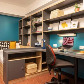 Habitación privada en residencia en  Peel Park Quarter, Campus Living Villages, University Road, Salford M5 4NJ, United Kingdom, imagen 4 de 18