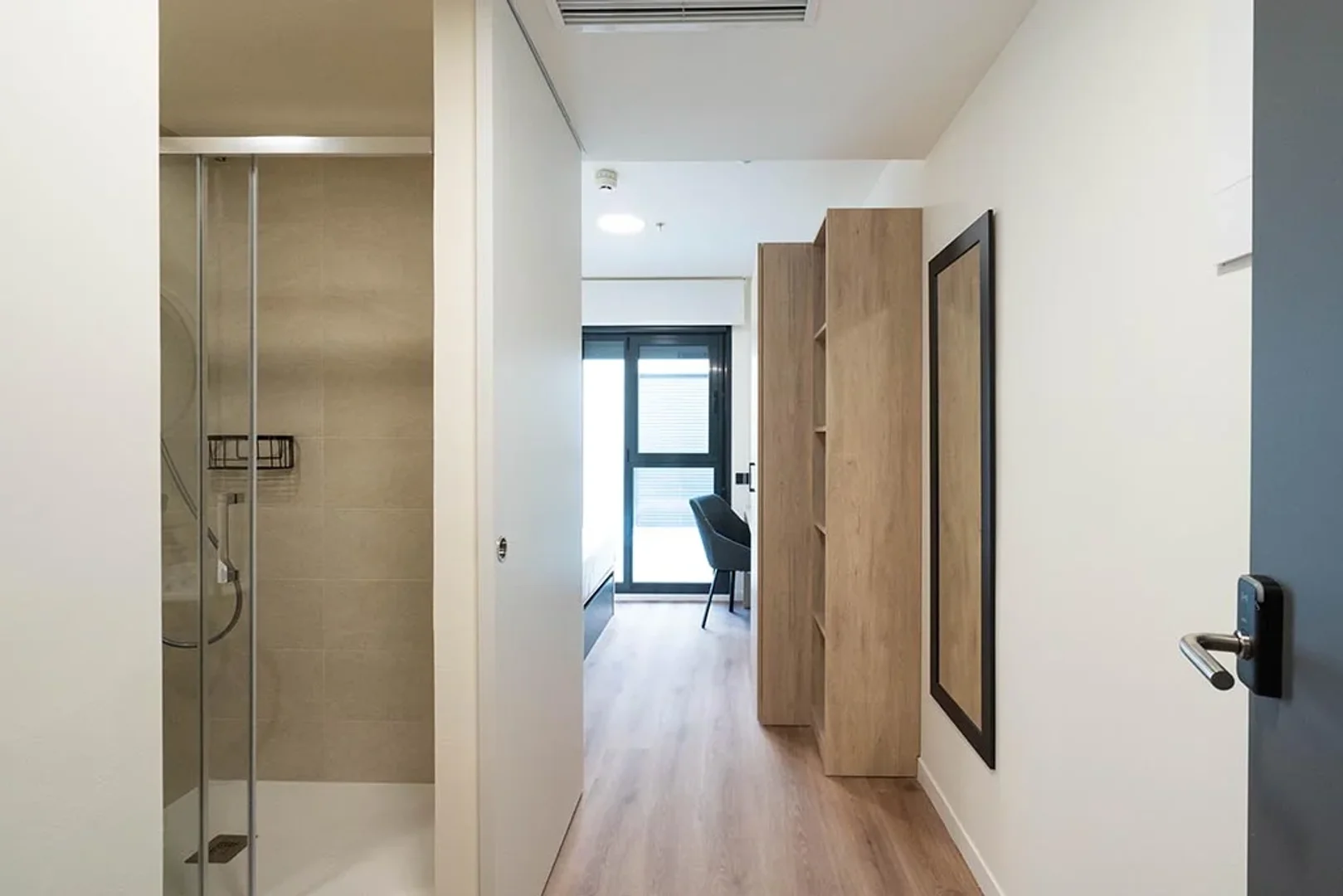 Chambre d'étudiant confortable et spacieuse dans 