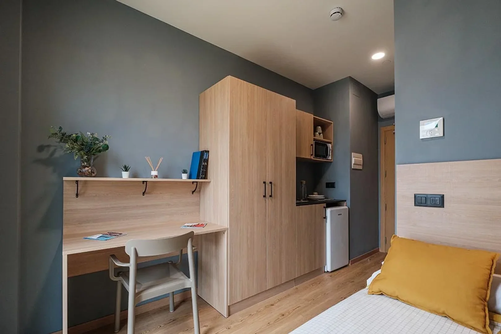Student-friendly room in  with modern amenities
