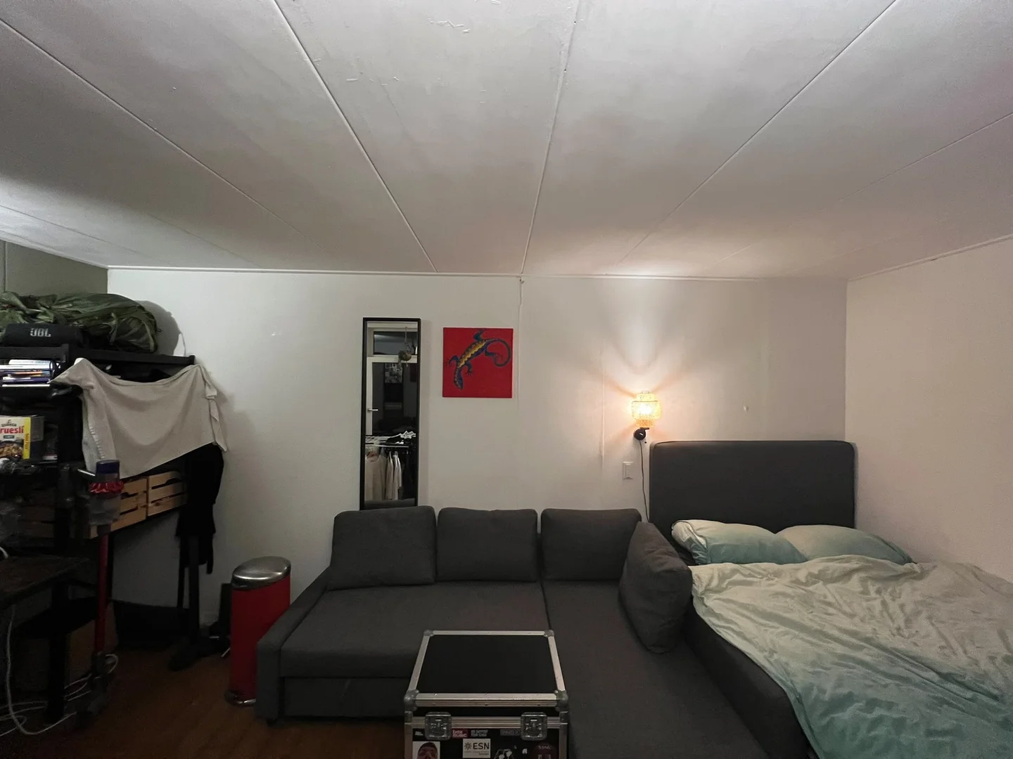 Camera per studenti in  con area studio e servizi in comune