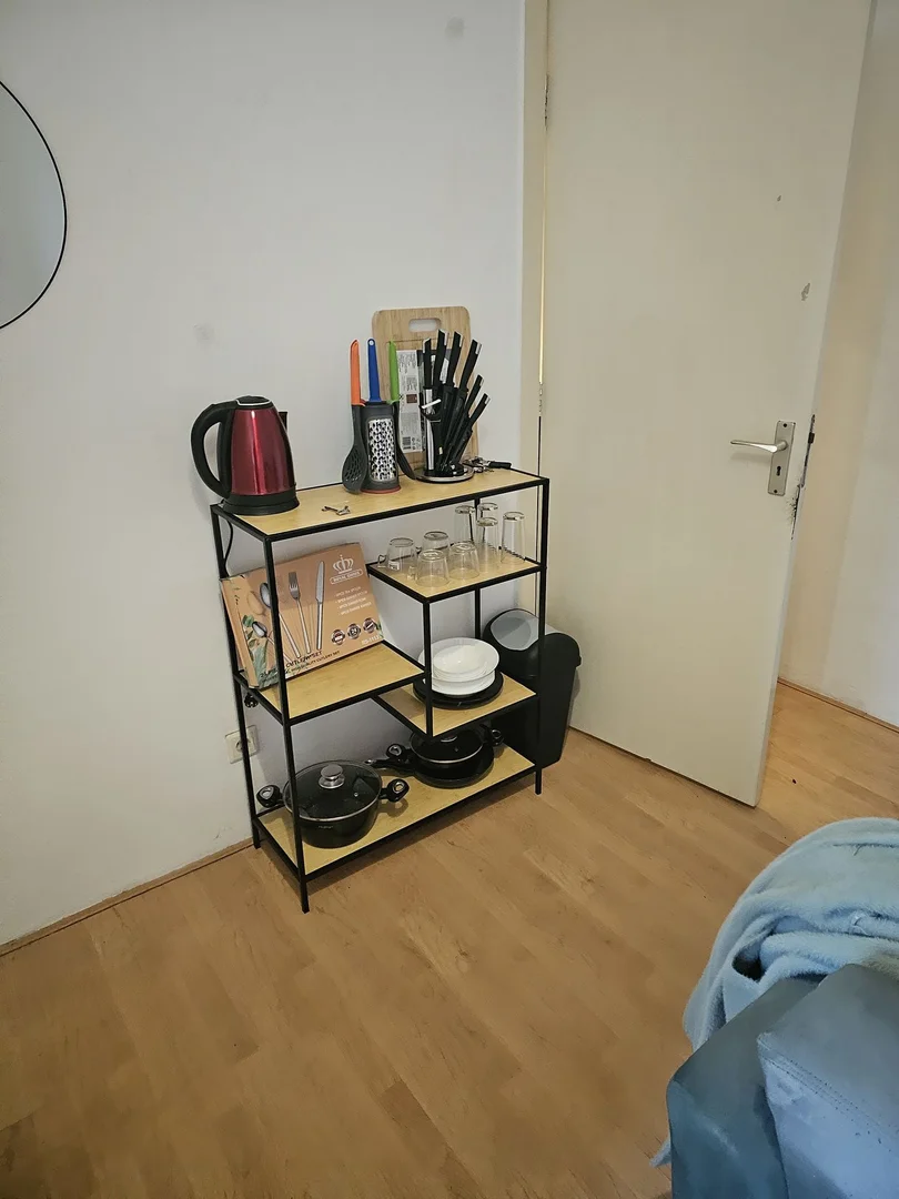 Student-friendly room in  with modern amenities