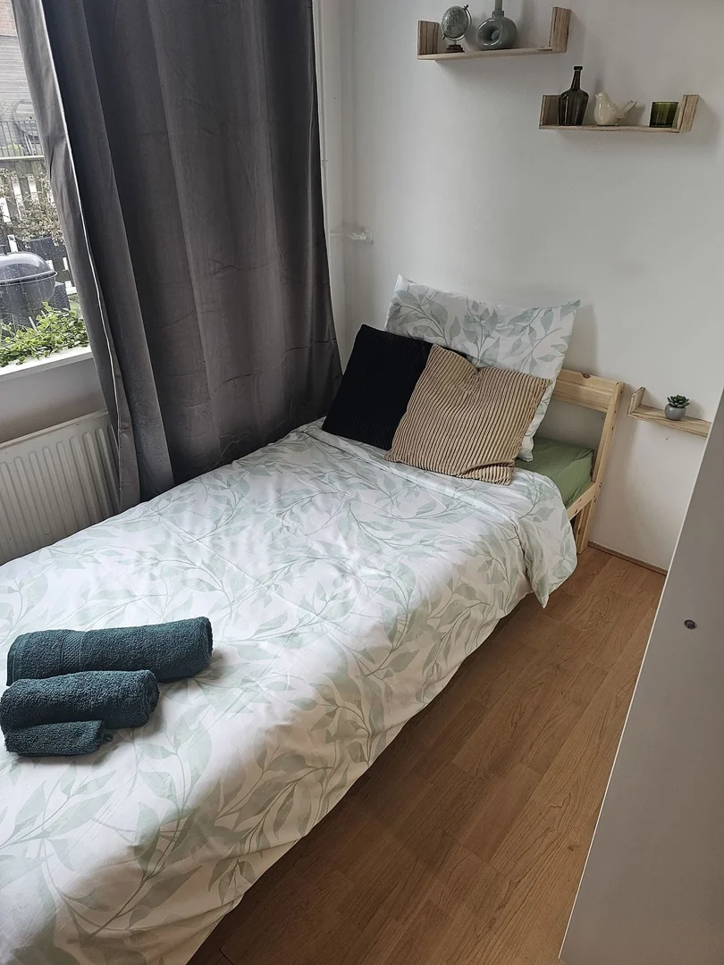 Student room in  with study area and shared facilities