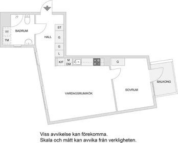 Gesamte Unterkunft in der Gamla Enköpingsvägen 182, bild 17 von 18