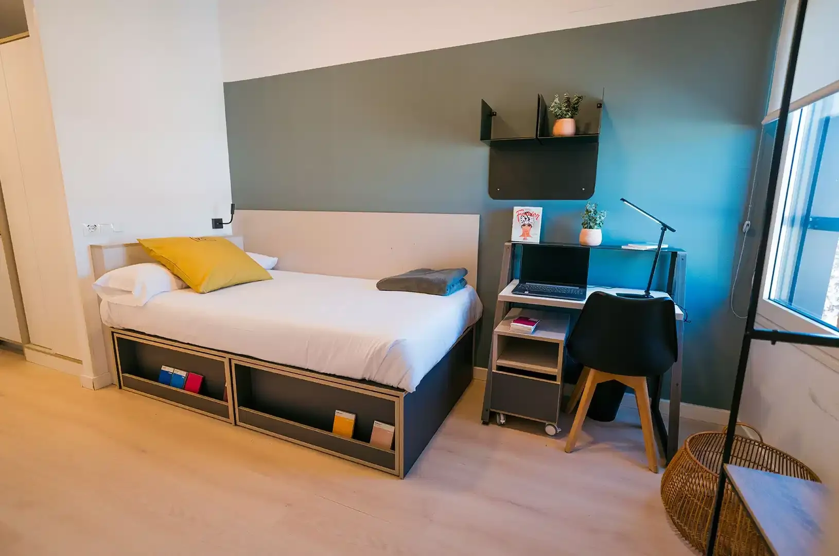 Asequible apartamento estudio con características esenciales en 