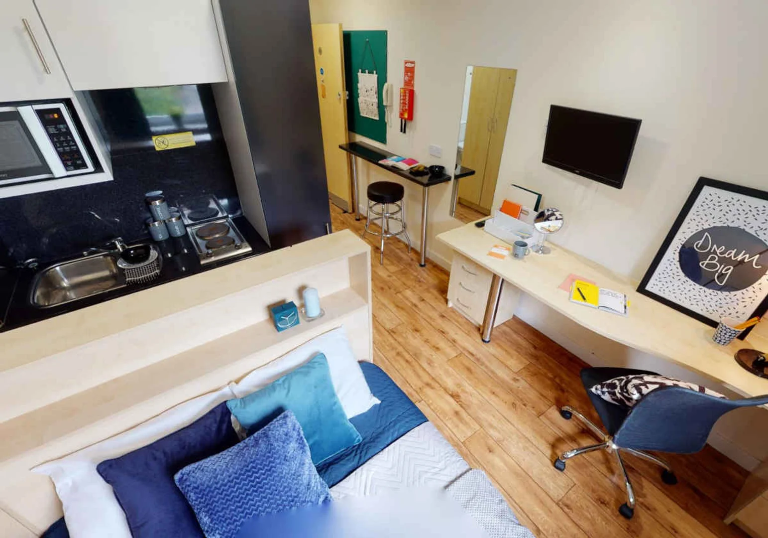 Studio indépendant pour étudiants dans le centre de 