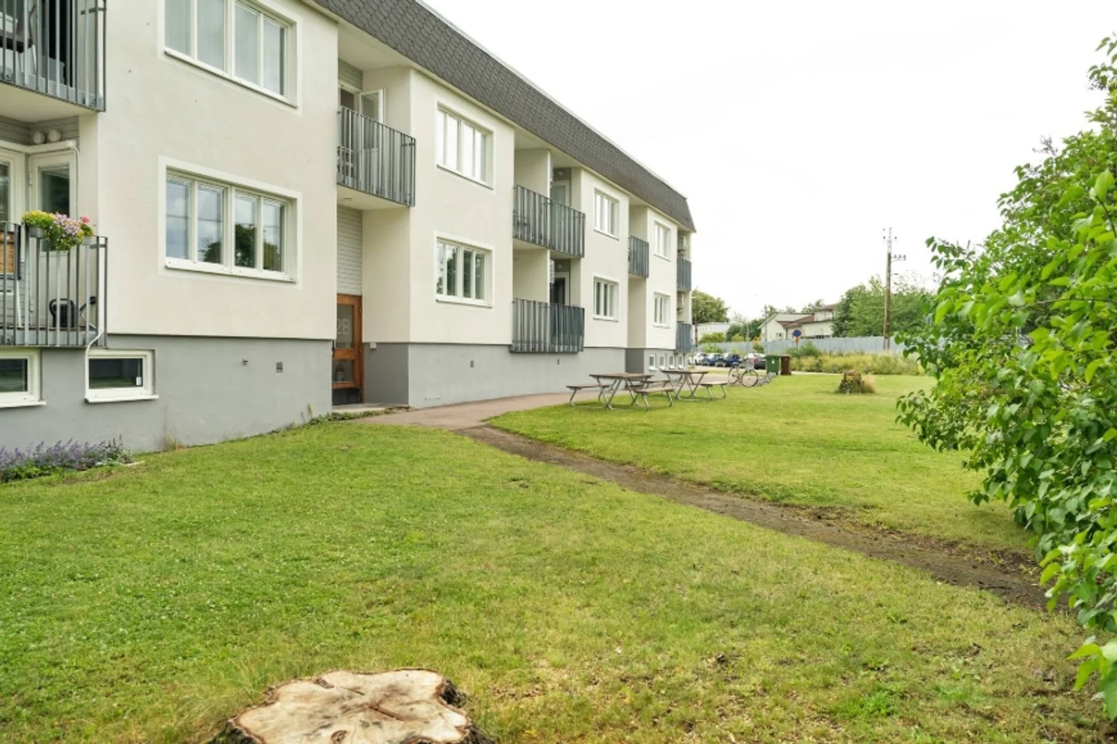 Modern student studio with complete amenities in