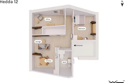 Appartamento intero in Grünerløkka, Oslo, Norway, immagine 22 di 23