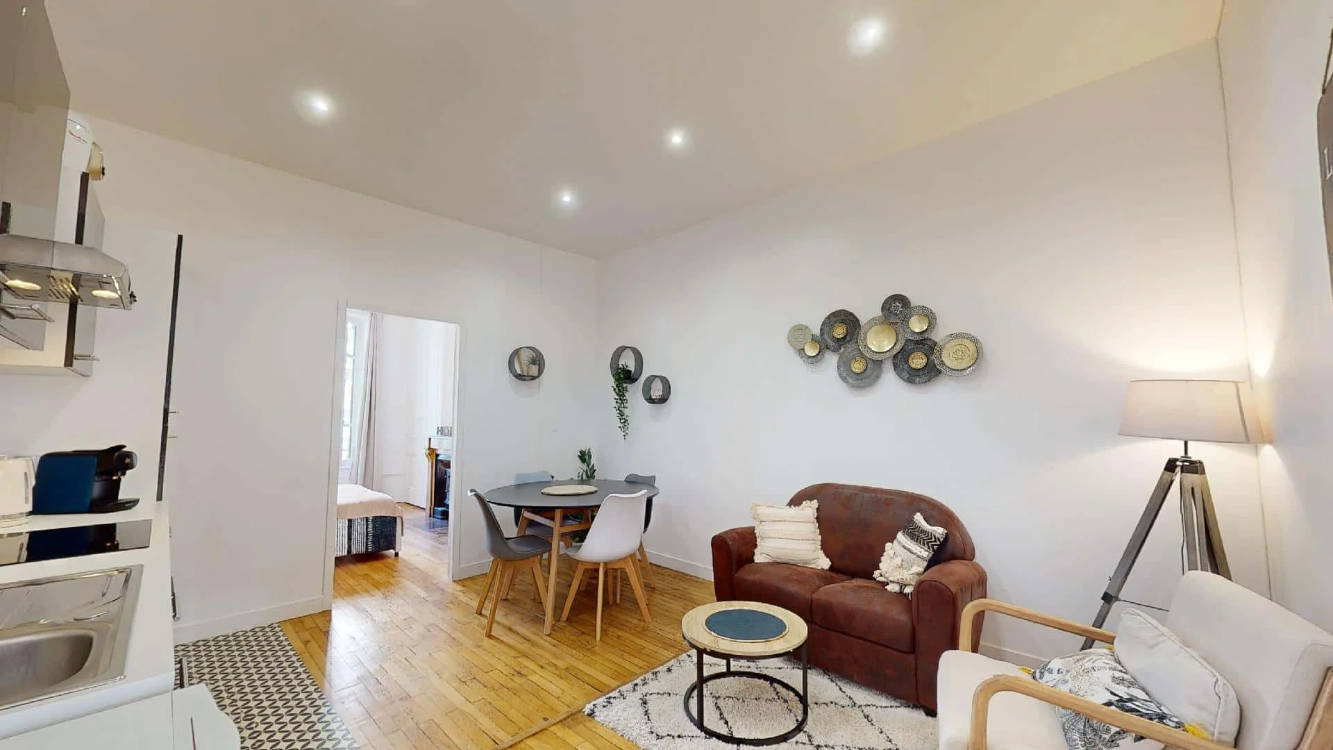 Chambre d'étudiant confortable et spacieuse dans 