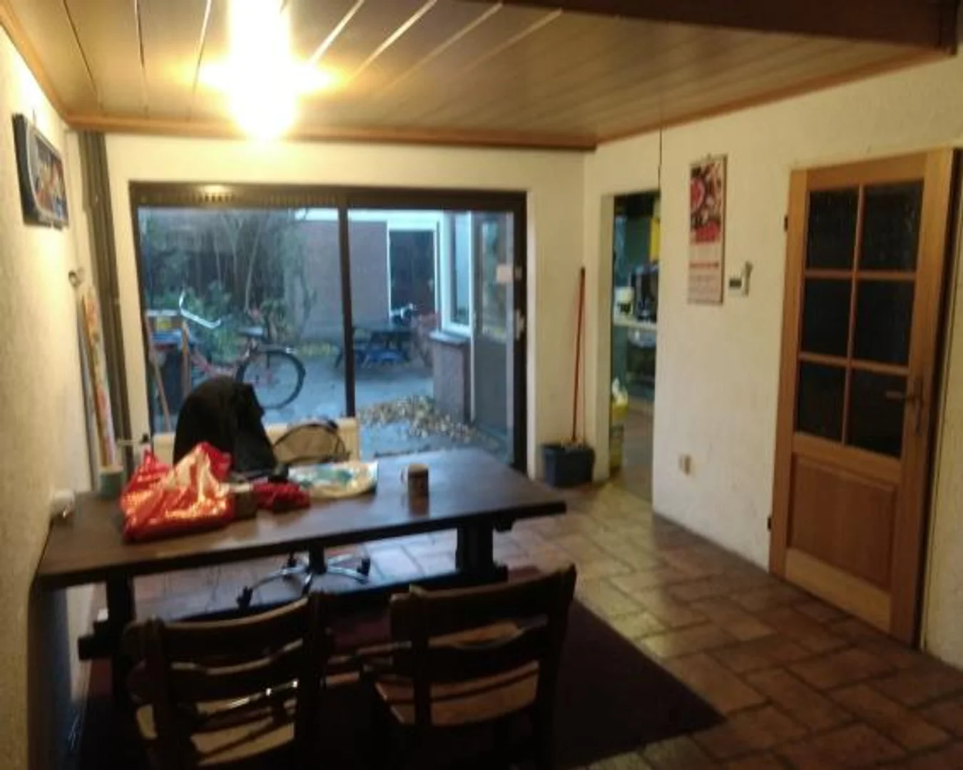 Habitación asequible para estudiantes con buena iluminación en 