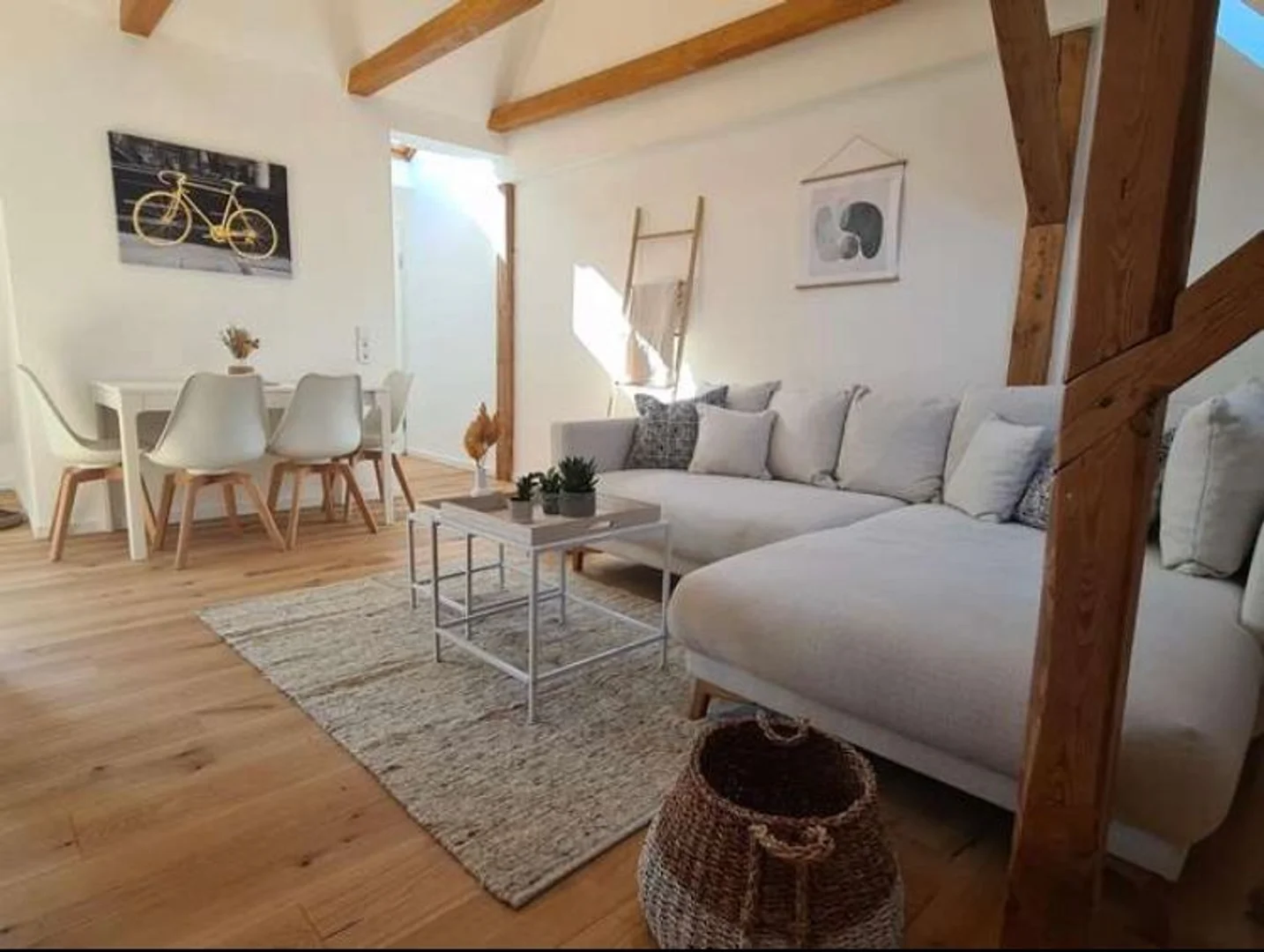 Affordable studio apartment with essential features in 