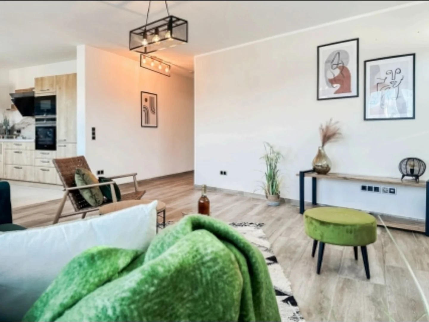Affordable room for students with ample lighting in 