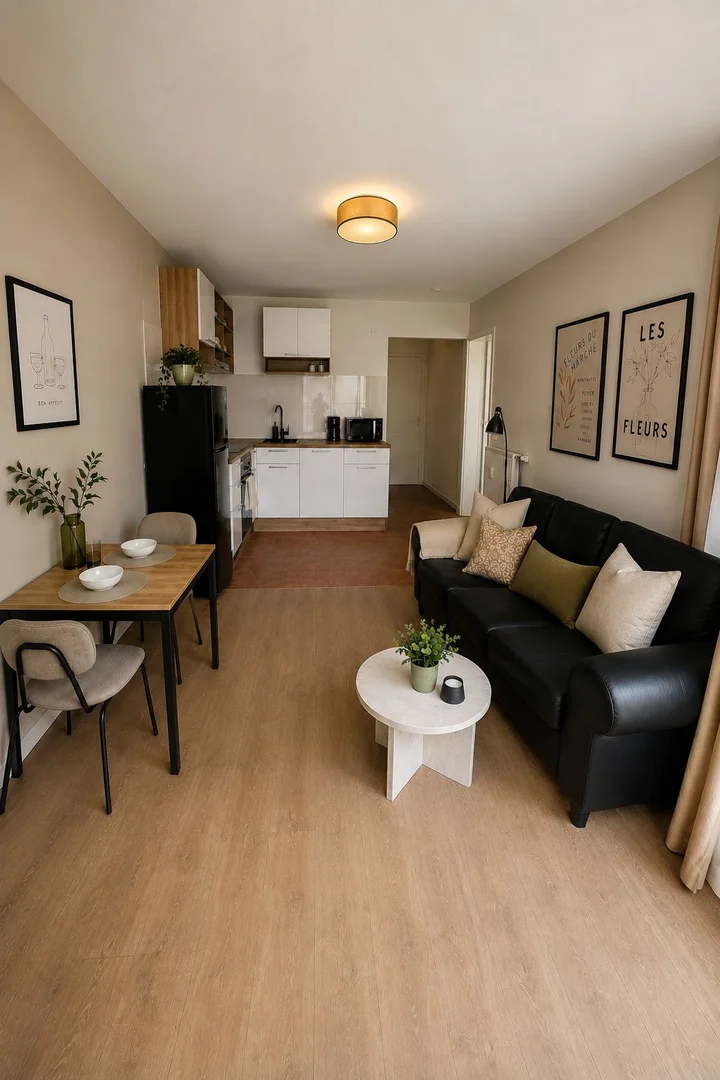 Quarto para alugar em apartamento de estudantes em , totalmente mobilado