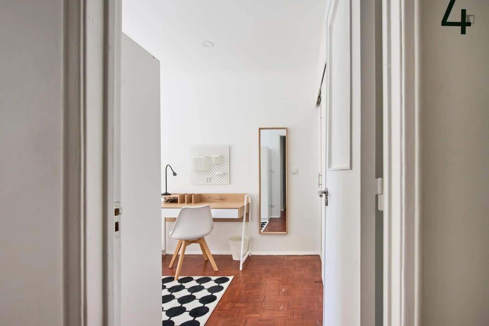 Chambre d'étudiant confortable et spacieuse dans 