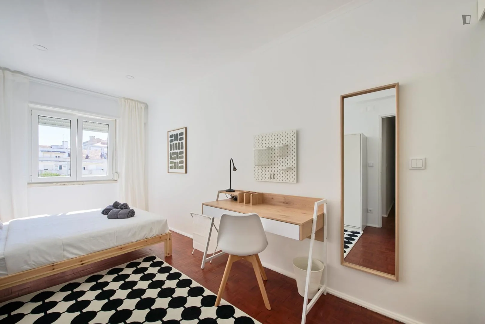 Chambre d'étudiant économique avec emplacement pratique dans 